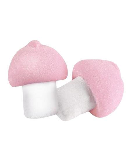 Jumbo Marshmallow Mushrooms