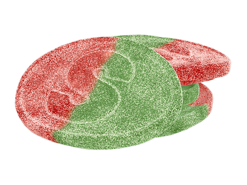 S-marke Sour Strawberry