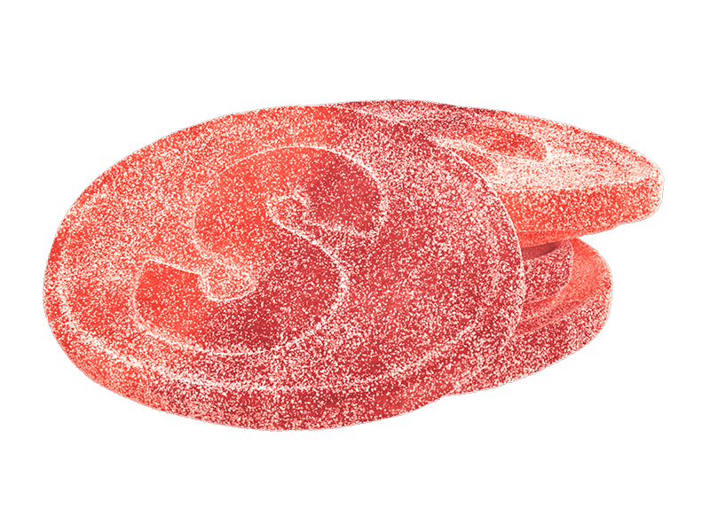 S-marke Sour Peach/Dragon Fruit