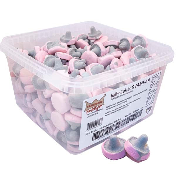 Mushrooms Raspberry Licorice