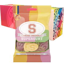 S-Märke Supersour 80g x 18 pcs