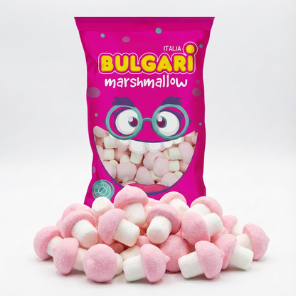 Jumbo Marshmallow Mushrooms