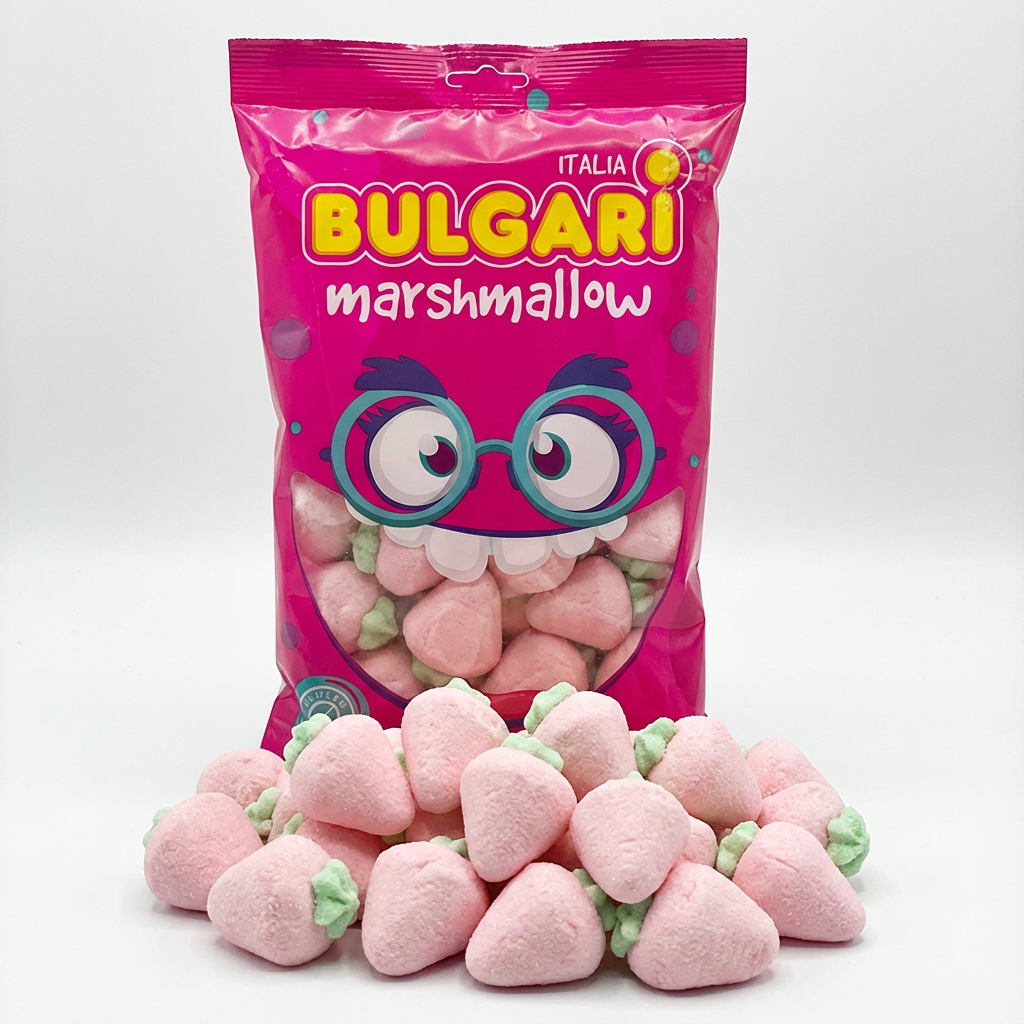 Jumbo Marshmallow Strawberries