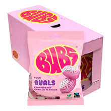 Bubs Goody Sour Ovals Strawberry Vanilla Big Pack 12 x 90g